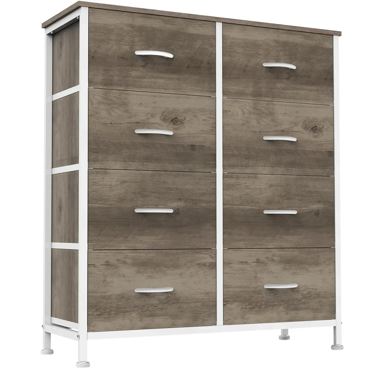 Sweetcrispy 8-Drawer Fabric Storage Tower Dresser
