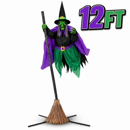 2-Pack 5FT Lighted Halloween Ghost Decorations