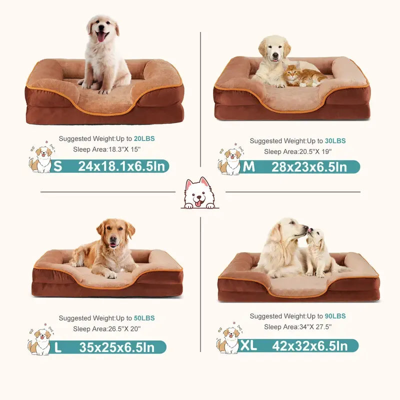 Sweetcrispy Washable Donut Pet Bed for Cats & Small Dogs